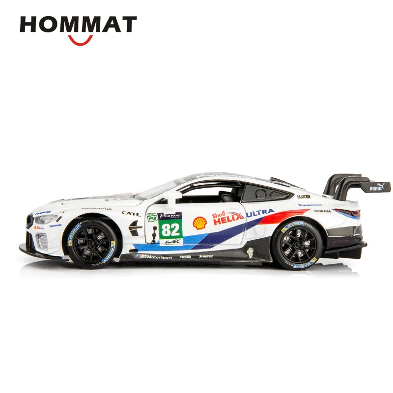 HOMMAT Simulation 1 \ 32 масштаб M8 GTE Le Mans гоночная модель автомобиля 1:32 Diecasts & Toy