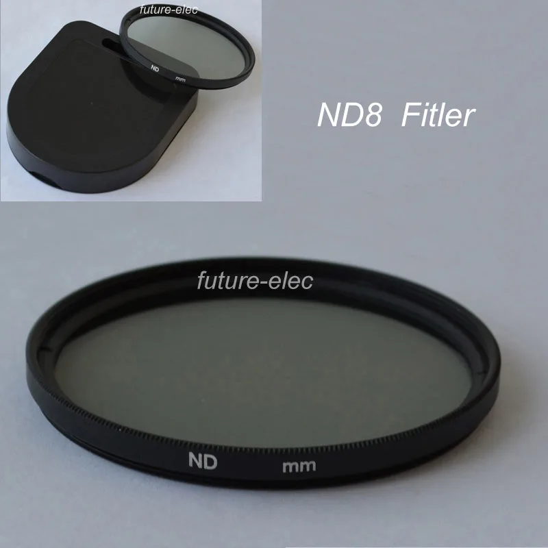 ND8 37 мм 40 5 43 46 49 40. Фильтр нейтральной плотности ND 8 для объективов Canon Nikon Samsung Panasonic