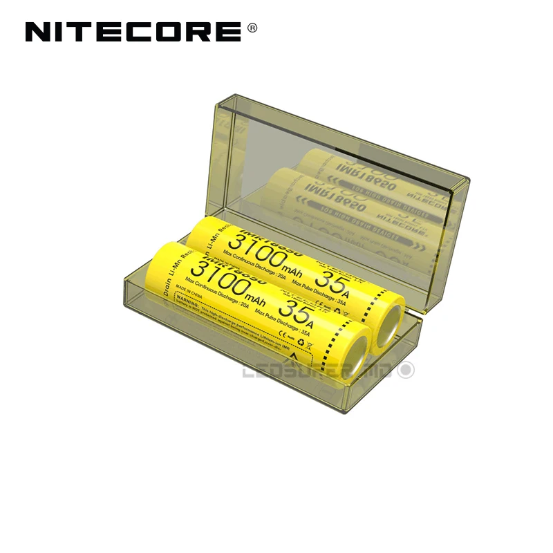Заводская цена аккумулятор Nitecore IMR 18650 3100 мАч 35A с высоким потоком энергии