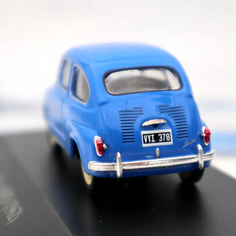 IXO 1:43 для Fiat 600D 1962 синие литые под давлением модели Ограниченная серия Коллекция