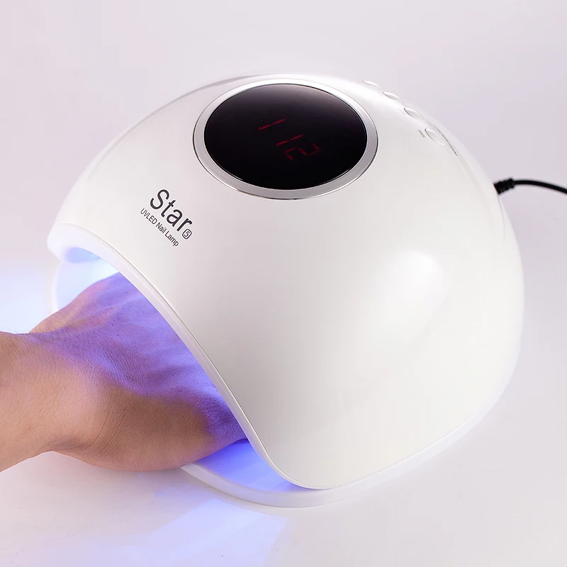 Star5 Brand New 72W UV LED Lamp Curing Nail Gel Polish Dryer For All Auto Sensor Sun Light Art Manicure Tools | Красота и здоровье