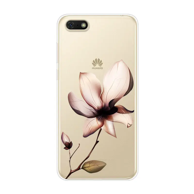 Cartoon Case Huawei Y5 Lite Soft Silicone Back Cover Phone For 2018 Y 5 Y5Lite DRA-LX5 | Мобильные телефоны и аксессуары
