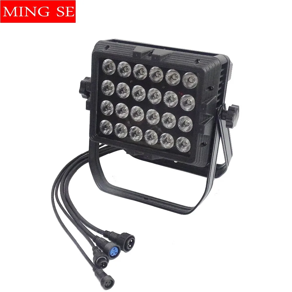 IP65 водонепроницаемый настенный светильник 24x18 w RGBWA УФ 6in1/RGBW 4in1/RGBWA 5in1 напольный непромокаемые свет этапа площадь номинальной света