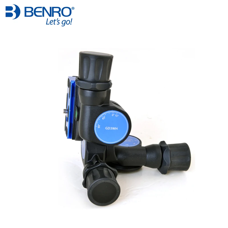 Головка шестерни Benro GD3WH трехходовая головка трехмерные головки для штатива