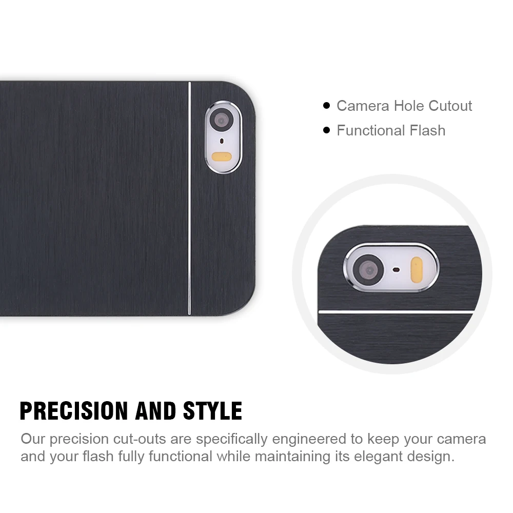 KISSCASE Hard PC Cases For iPhone 5 5S SE 4S Back Cover Ultra Thin Metal Phone Shell 6 6S 7 8 Plus Case Accessories |