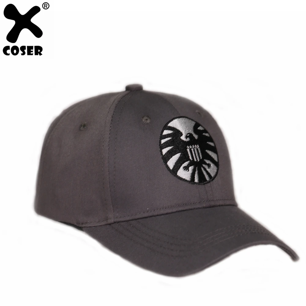 XCOSER Марвел Капитан щит бейсбольная кепка модная повседневная шляпа взрослый