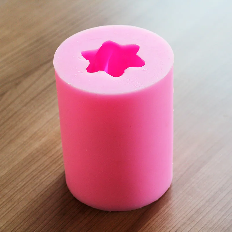 Николь Силиконовые свечи формы круглый спиральный узор 3D DIY мыло ручной работы плесень