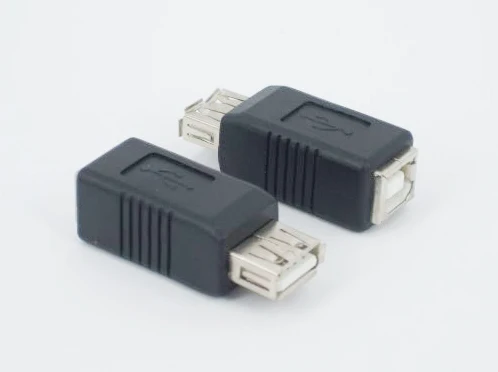 50 шт. USB2.0 A female to B male принтер конвертер разъем адаптера USB 2 0 коннектор|Коннекторы и