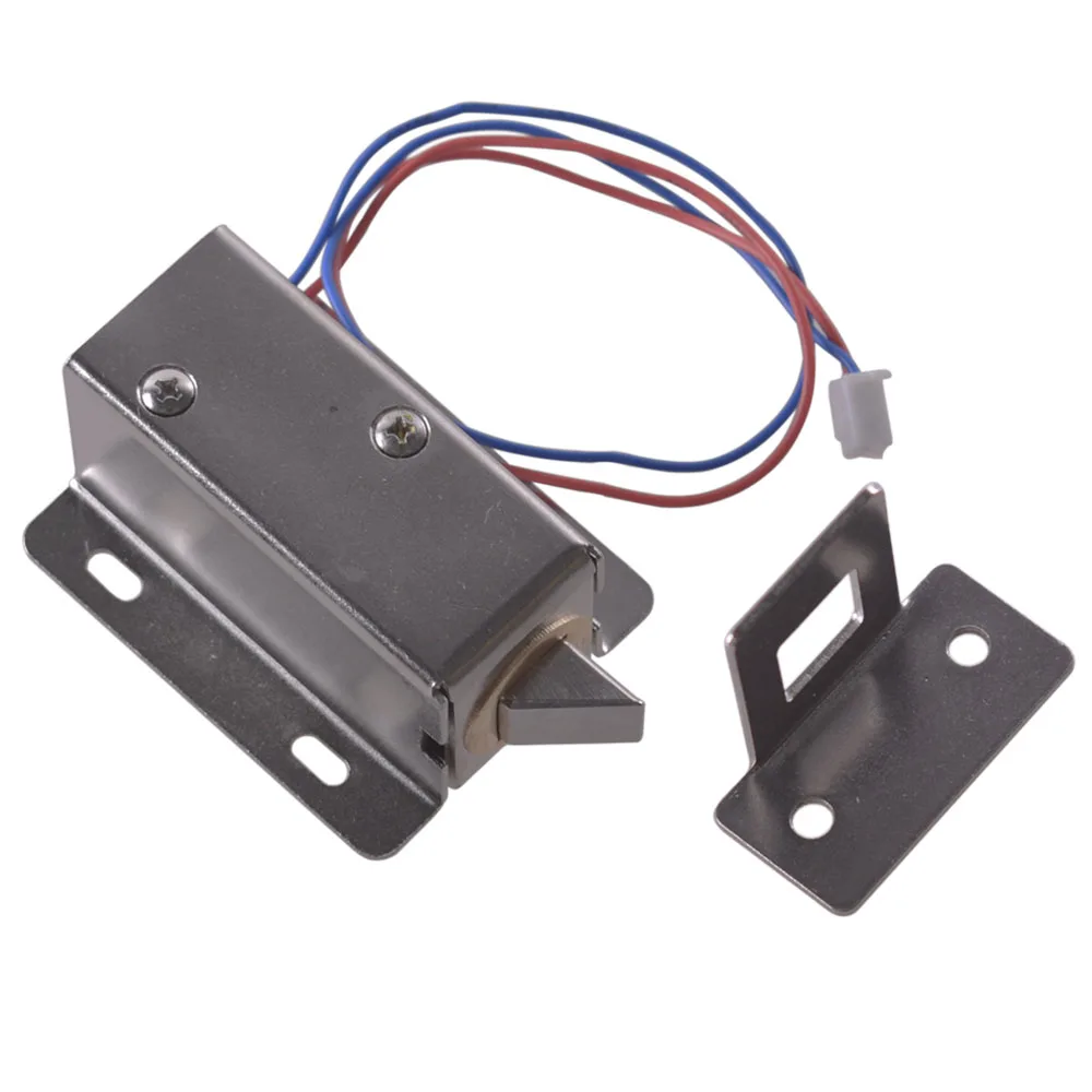 

Универсальный электрозамок для двери шкафа, 12-24 В, левый соленоид в сборе с замковой пряжкой