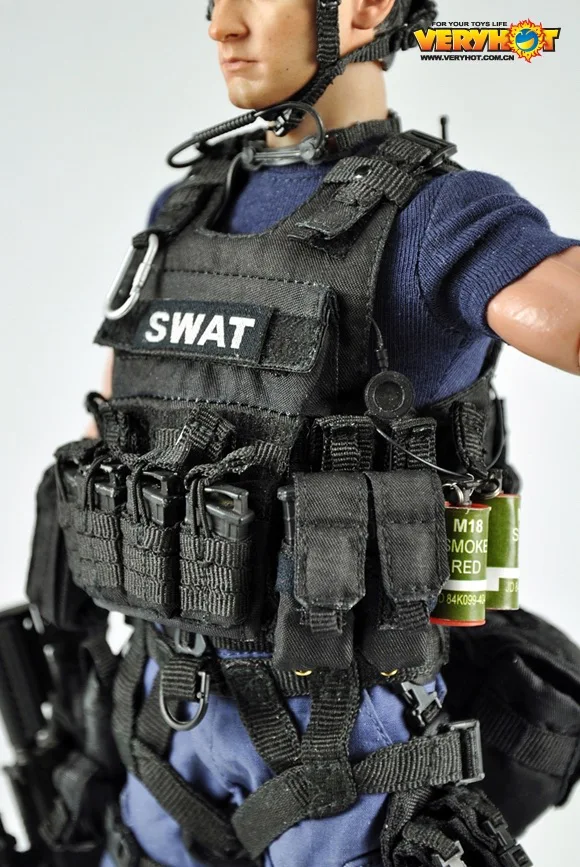 1/6 масштаб VH SWAT 2 0 солдат с оружием Тактический Костюм 12 дюймов фигурка коллекция
