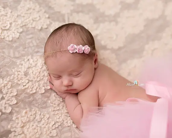 Повязка на голову TIEBACK для новорожденных Детская повязка девочек детские повязки