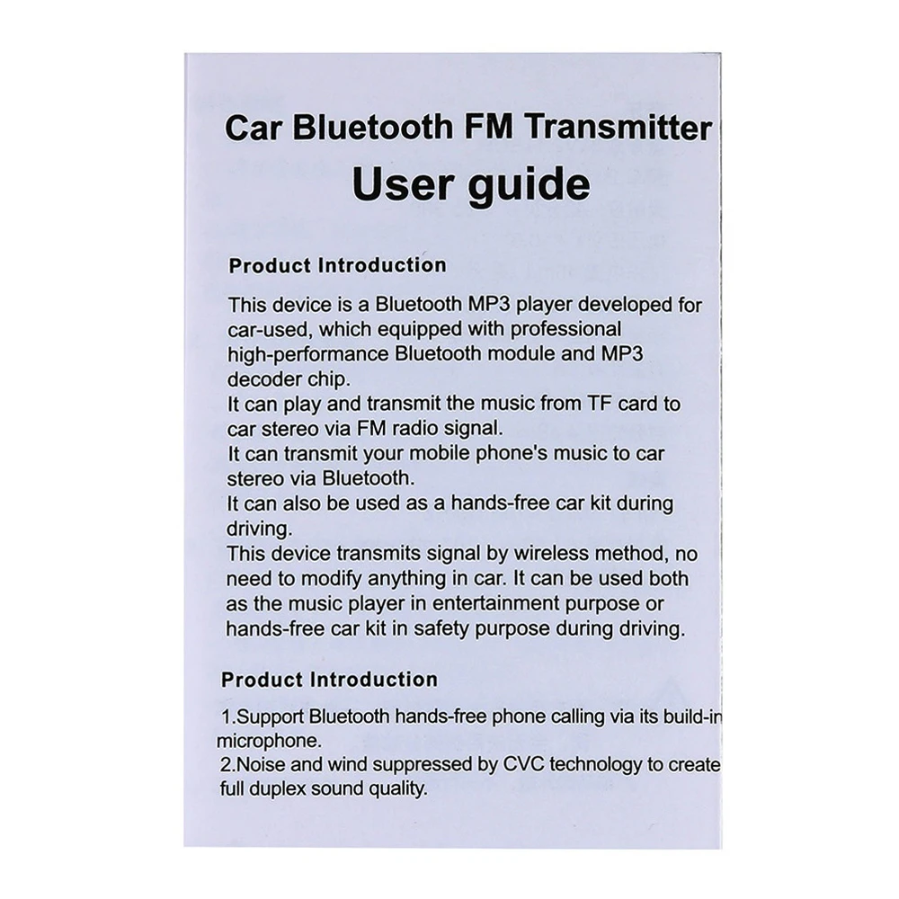 Автомобильный комплект громкой связи с двумя USB Bluetooth 4 1 зарядное устройство FM