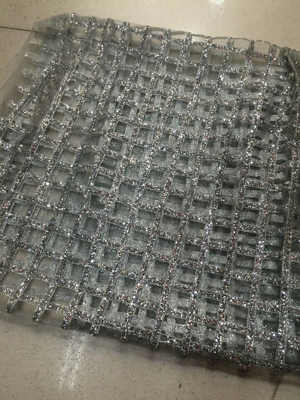 Модный французский кружевной материал с блестками высокое качество Jolin-080