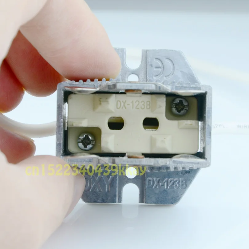 Цоколь лампы 150 Вт 200 Вт 250 Вт 575 Вт 1000wGX9. 5 GY9.5 G9.5 Bi pins держатели ламп, HMI MSD MSR HTI CSR галогенный HID светильник патрон - Цвет: GX9.5