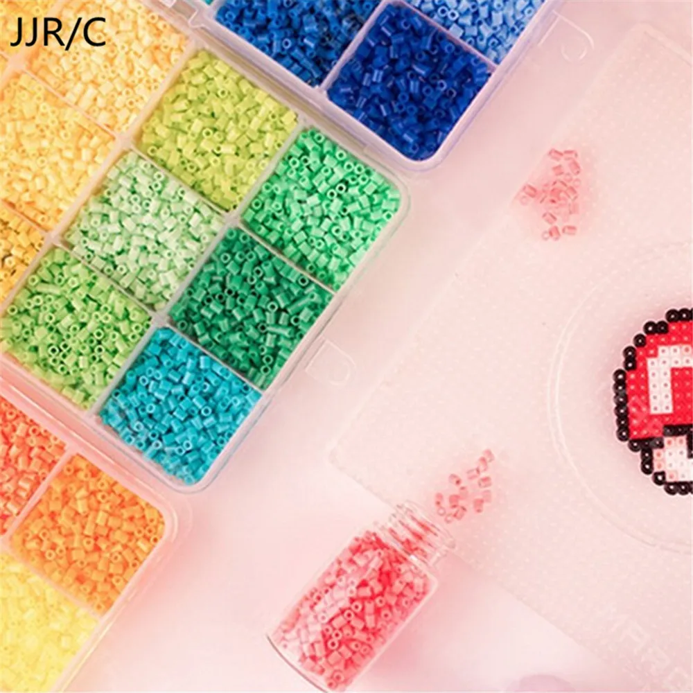 1500 шт Pegboard Хама горох бусины головоломки коробка DIY IQ Развивающие игрушки подарок