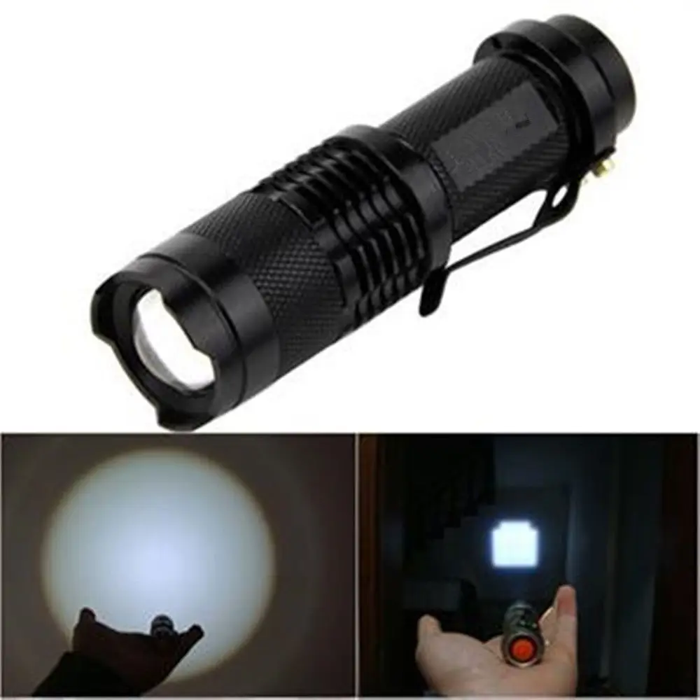 UniqueFire Mini 3W 350LM регулируемый фокус масштабируемый фокусирующий СВЕТОДИОДНЫЙ