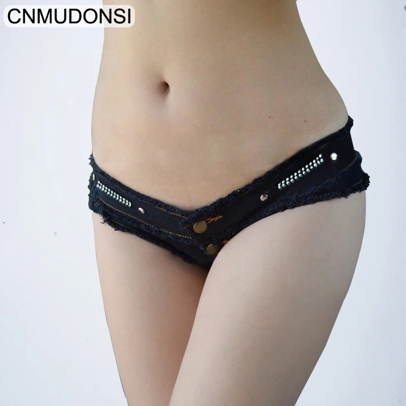 CNMUDONSI2019Summer женские джинсовые шорты мини ковбойские ультра-короткие сексуальные