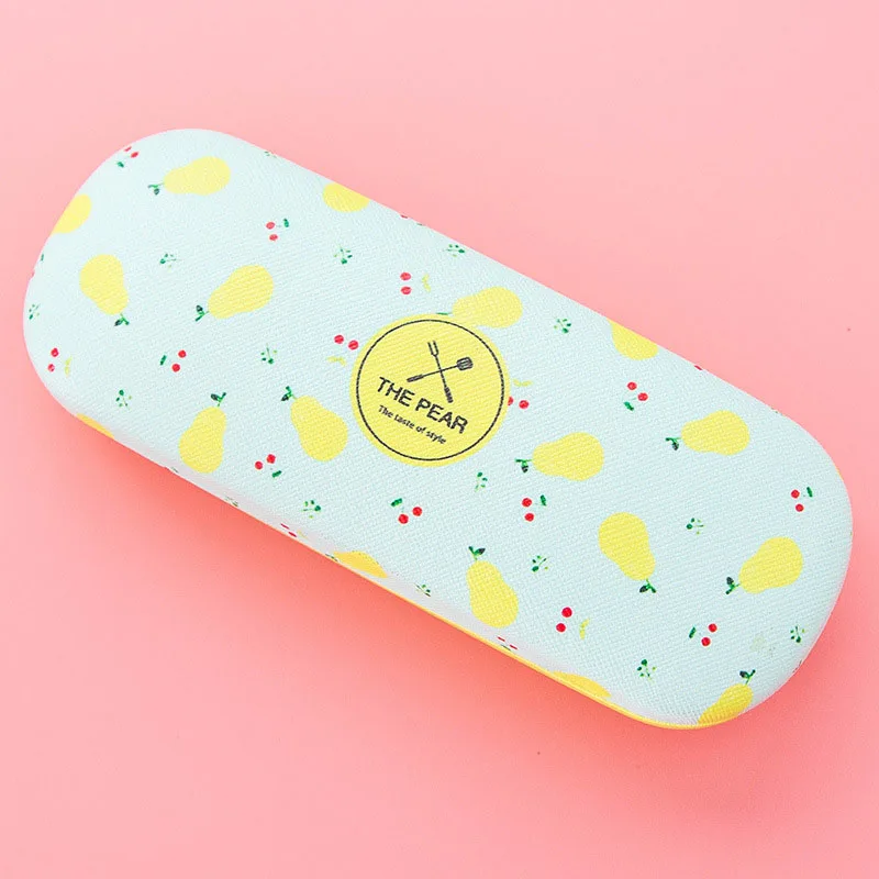 

New Arrival Unisex Fruit Pattern Anti-pressure Glasses Case for Student Cute Sunglasses Box