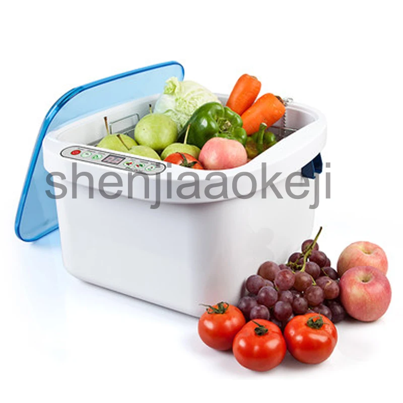 Ультразвуковая мойка для овощей фруктов рыбы мяса 220 В 100 Вт с функцией