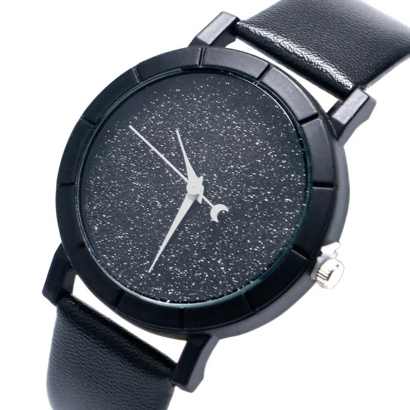 Платье для мужчин и женщин с блестящим циферблатом уникальные модные наручные