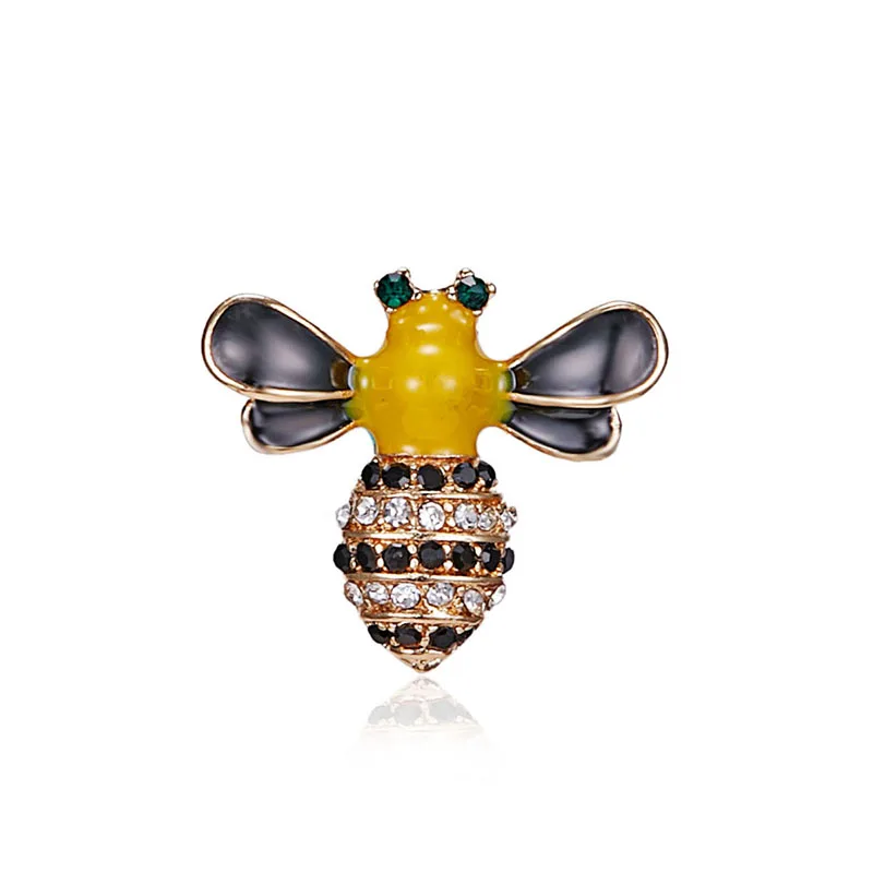 

Cute Yellow Insect Bee Brooch For Women Ant Brooch Clothes Accessories Enamel Brooches Pin Jewelry Gifts