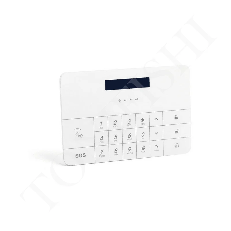 Сенсорный экран GSM сигнализация SF 100 Беспроводной частота 433/868MHz. AC 240 В/0.3A 50/60