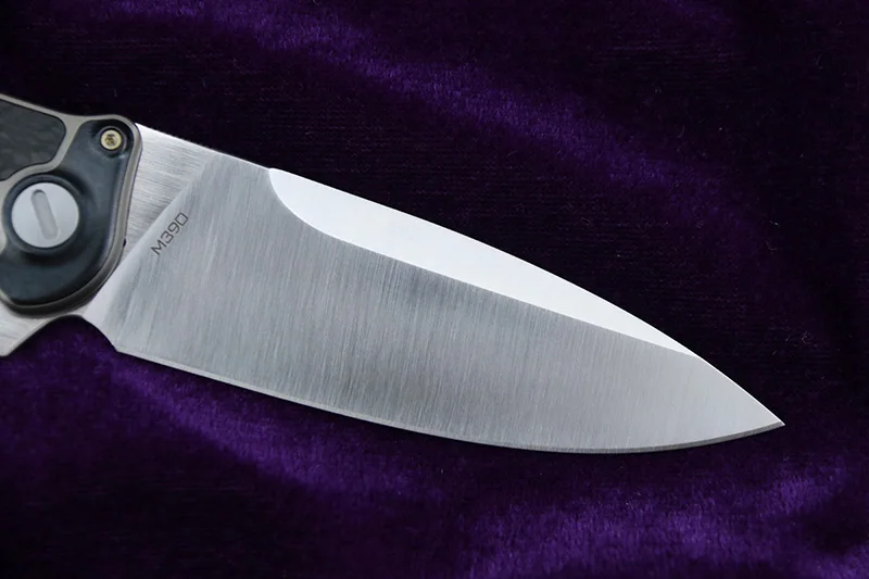 VENOM BONE DOCTOR M390 Титан CF Флиппер складной нож для кемпинга охоты выживания карманные кухонные ножи для фруктов EDC инструменты