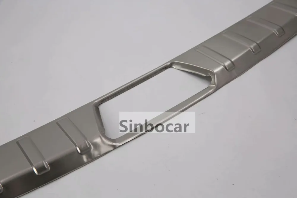 Защитная накладка на внутренний бампер из нержавеющей стали для Subaru Forester 2019 2020