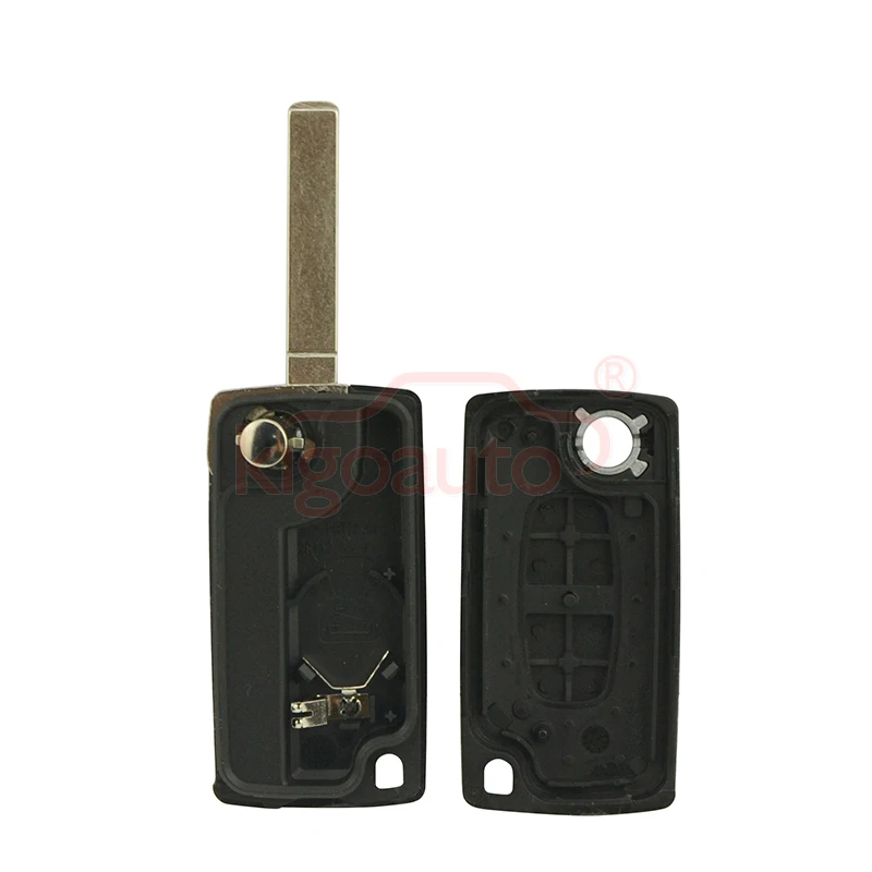 2 кнопки VA2 для Peugeot 207 307 308 407 807 замена корпуса флип ключа модель CE0536 Брелок