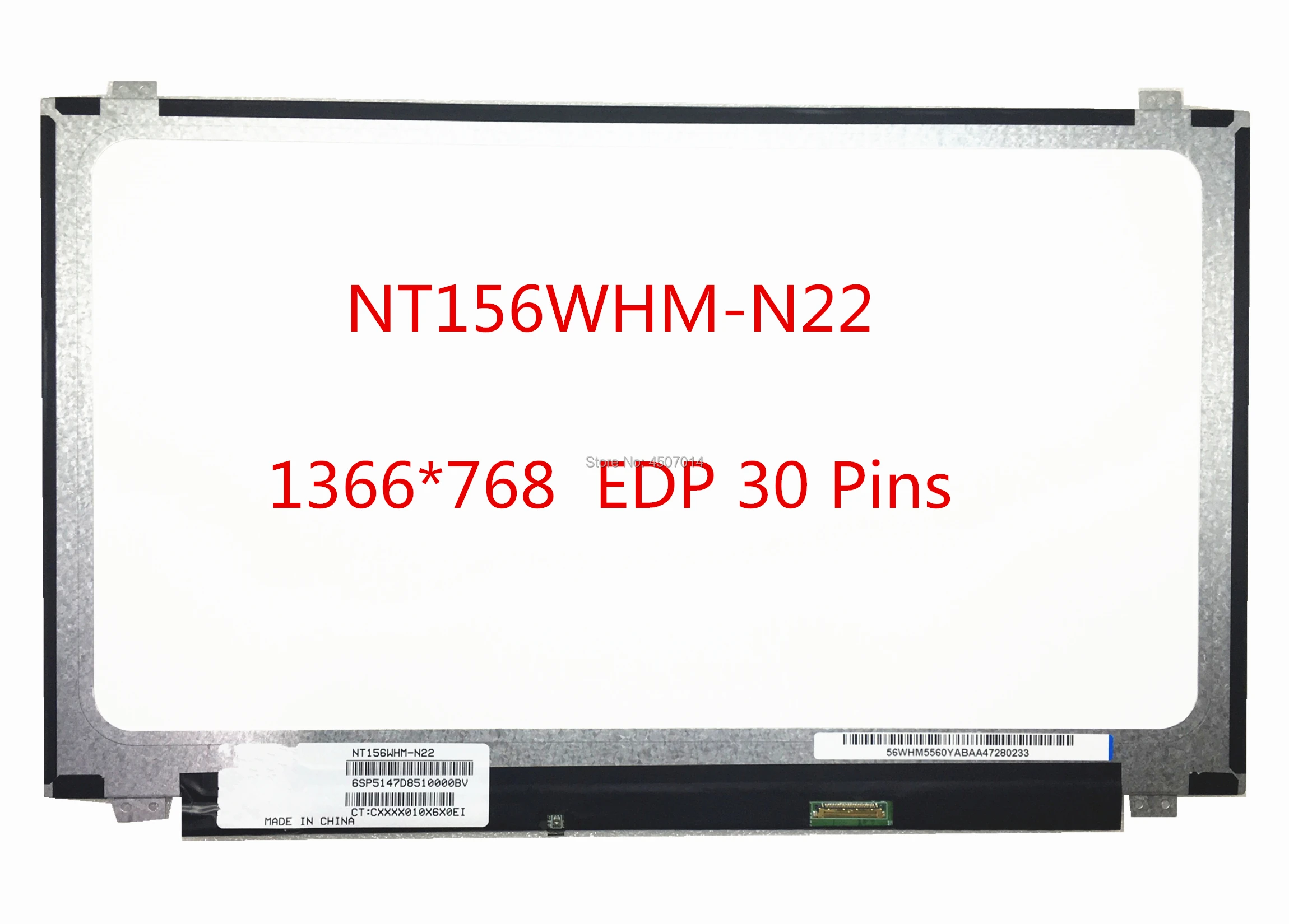Бесплатная доставка 30 Pins NT156WHM N22 B156XW04 V.7 LP156WHU TPA1 E41 EDP контактов в наличии на складе
