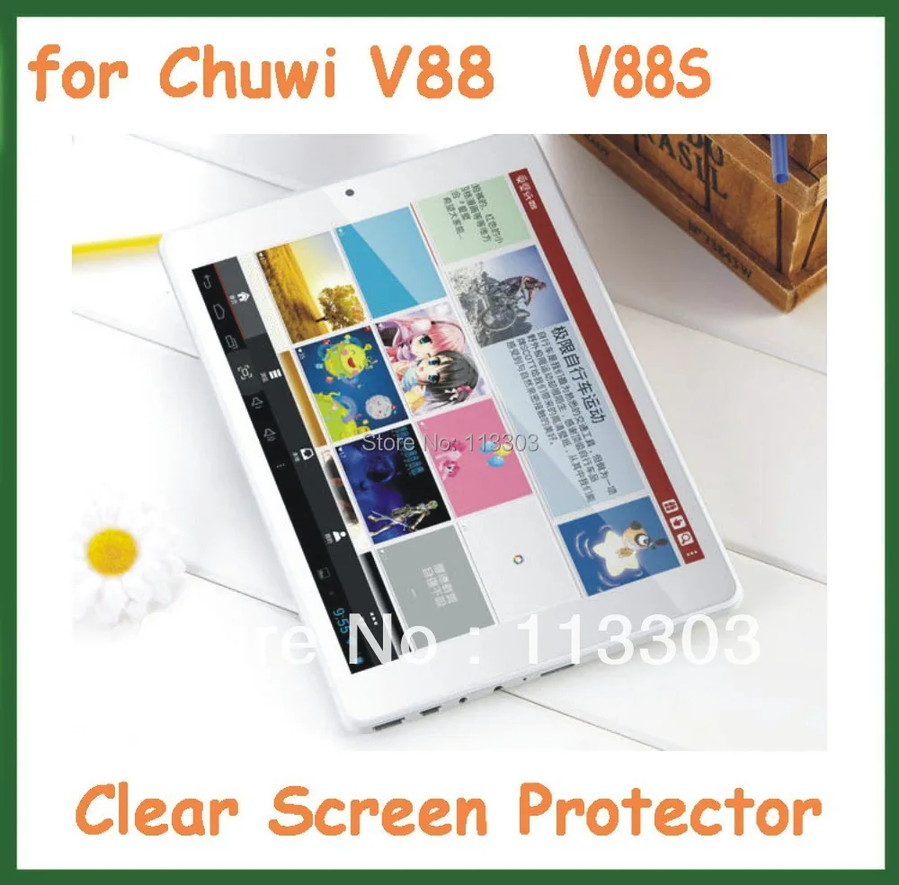 5pcs Clear Screen Protector Protective Film for Tablet PC 7.9&quot Chuwi V88 V88S Mini Pad Size 193.5x132mm No Retail Package | Компьютеры