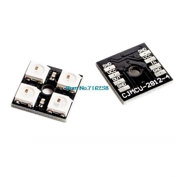 WS2812B 4 5V 5050 RGB светодиодный светильник Панель доска битовая|board coating|board stateboard saw |