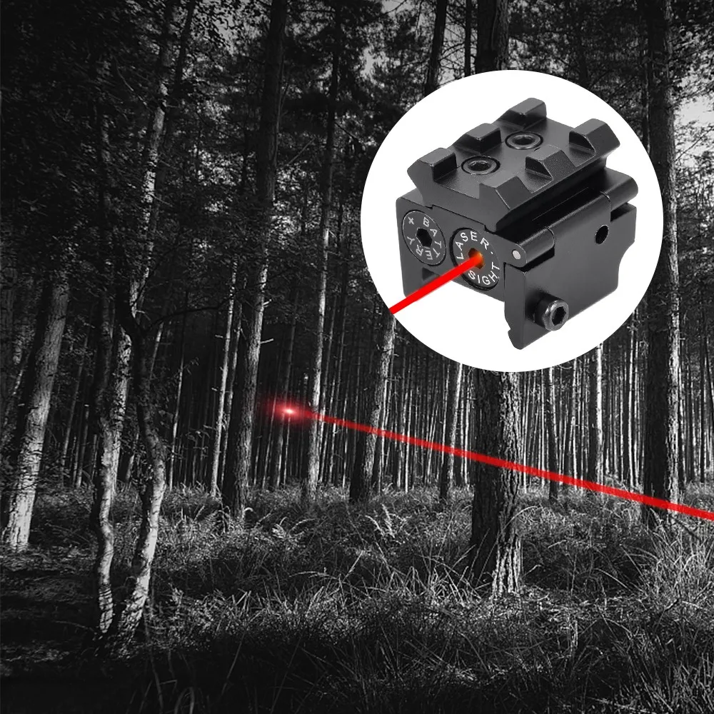 Монокулярный прицел с красной точкой лазерная указка для охоты стрельбы рефлекс