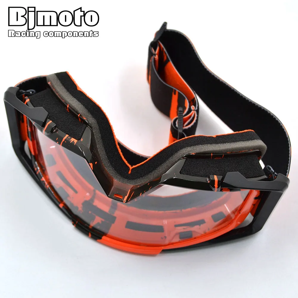 

BJMOTO New Motocross Goggles Glasses Oculos Cycling MX Off Road Helmet Ski Sport Gafas For Motorcycle Dirt Bike Racing Goggle