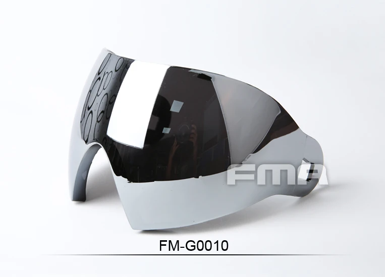 FMA F1 Полнолицевая поликарбонатная линза с одним слоем для FM-F0022-FM-F0025, маска - Цвет: FM-G0010