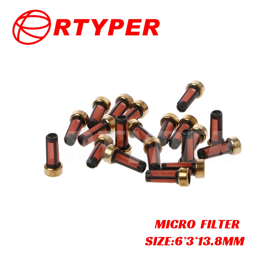 

20 PCS Micro Cart Fuel Injector Filter 11004 For Audi Injector BMW GMC May06