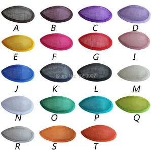 100 шт.лот на заказ Кепка с каплевидной основой для вуалетки головной убор