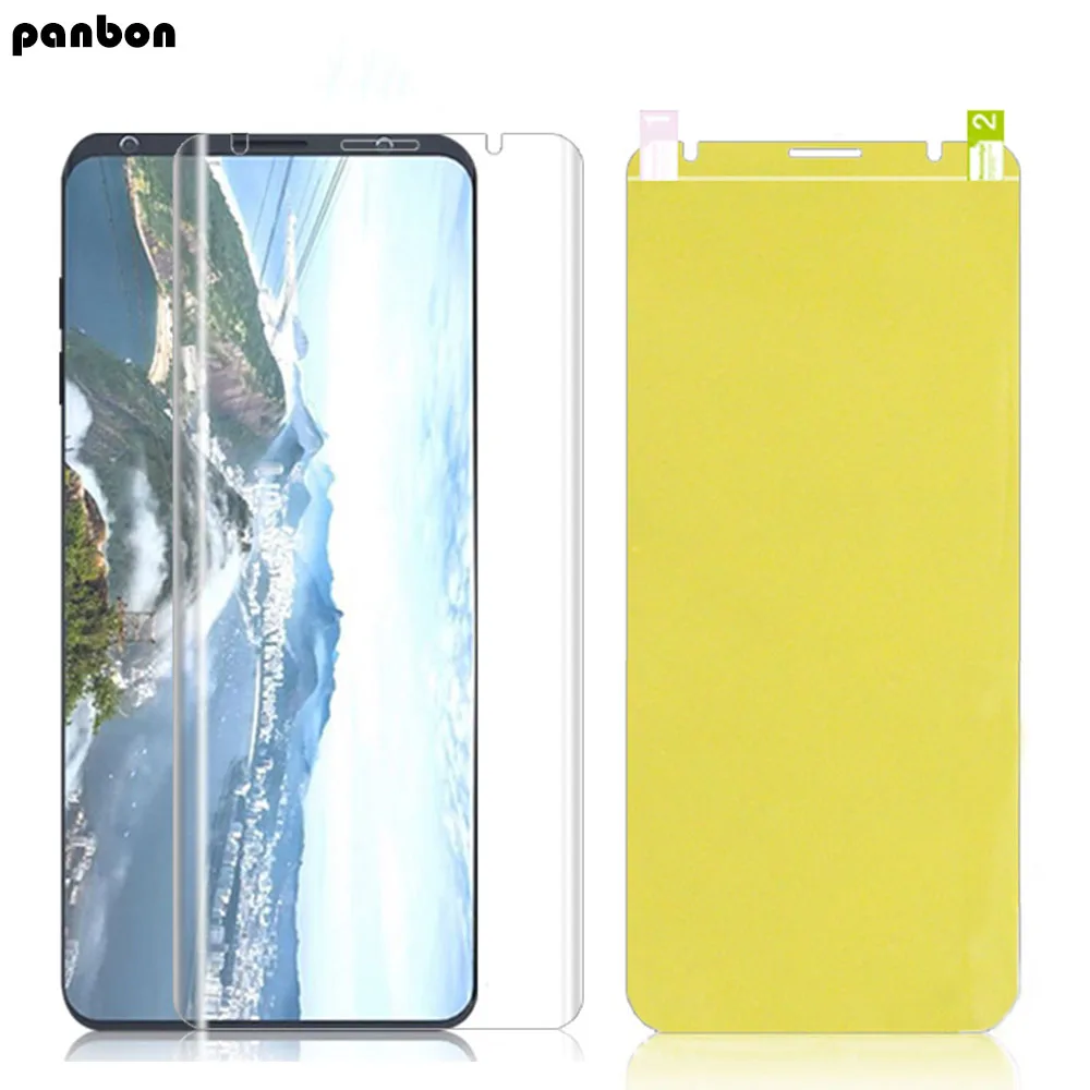 Гидрогелевая пленка для LG V40 V30 V20 из мягкого ТПУ Взрывозащищенная полное покрытие