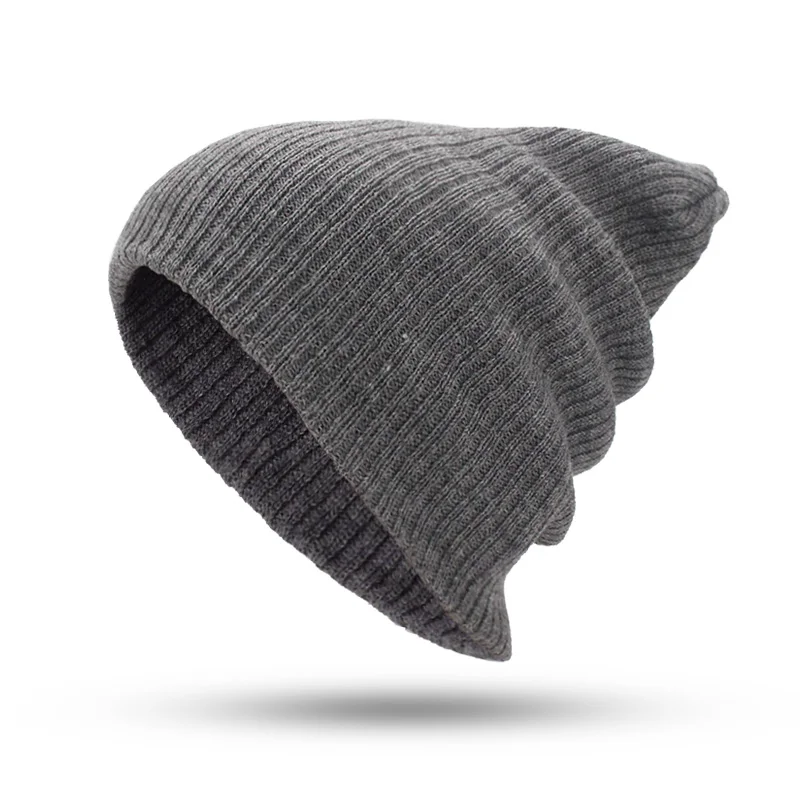 Шапка унисекс зимняя однотонная теплая 2017|beanie knit|knitted caphats unisex |