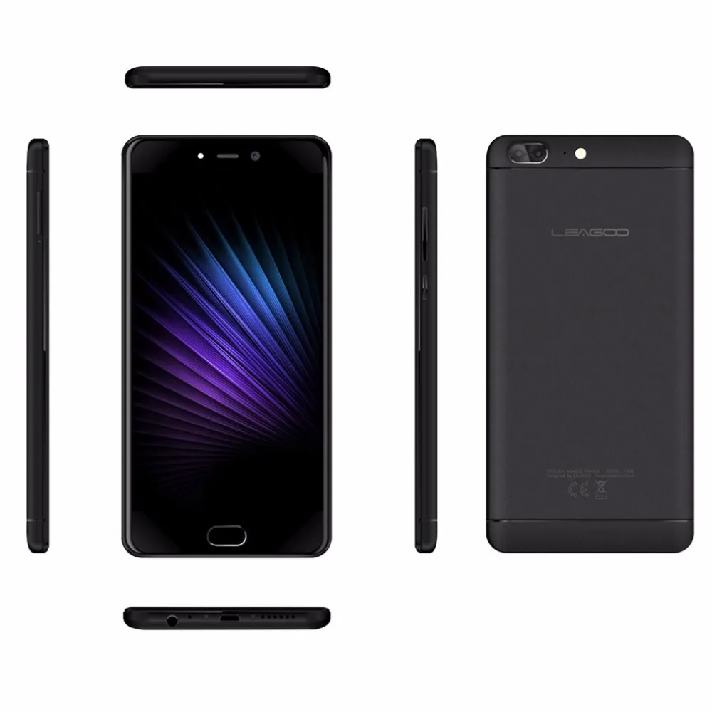 LEAGOO T5 5 дюйма FHD Смартфон 4 ГБ Оперативная память + 64 Встроенная MTK6750T Восьмиядерный