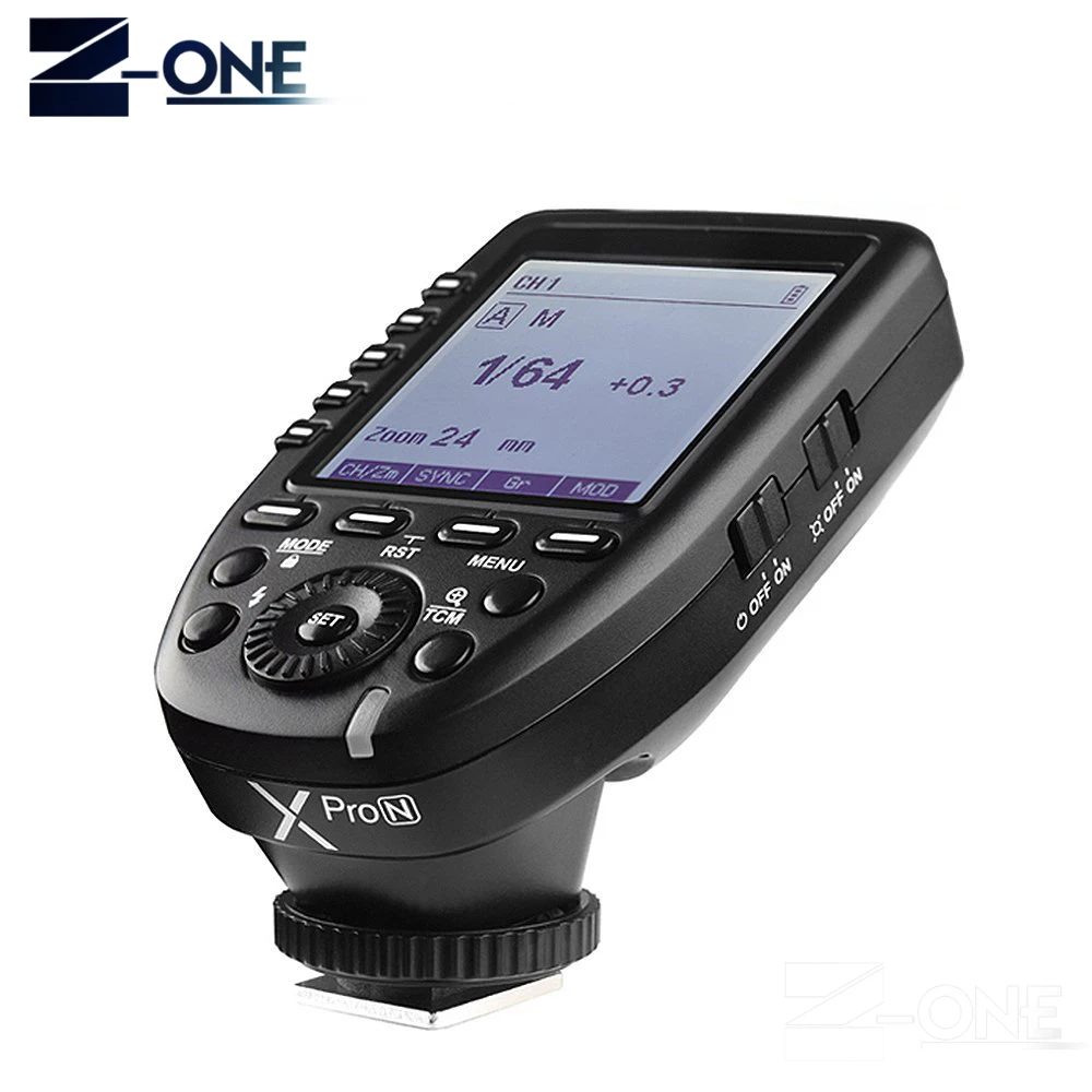 Пульт дистанционного управления Godox Xpro N i TTL II 2 4G X System совместим с фотовспышкой