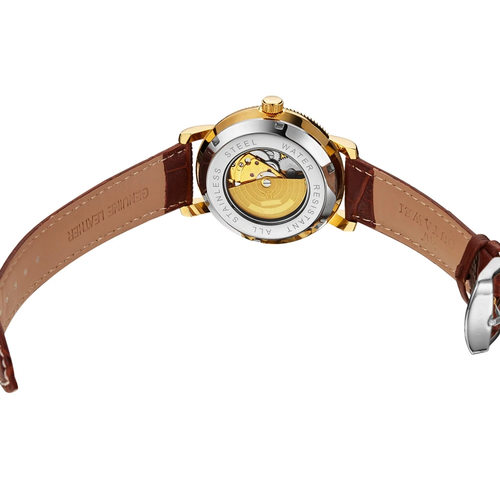 OYW Автоматические Мужские Аналоговые наручные часы с автоподзаводом мужские