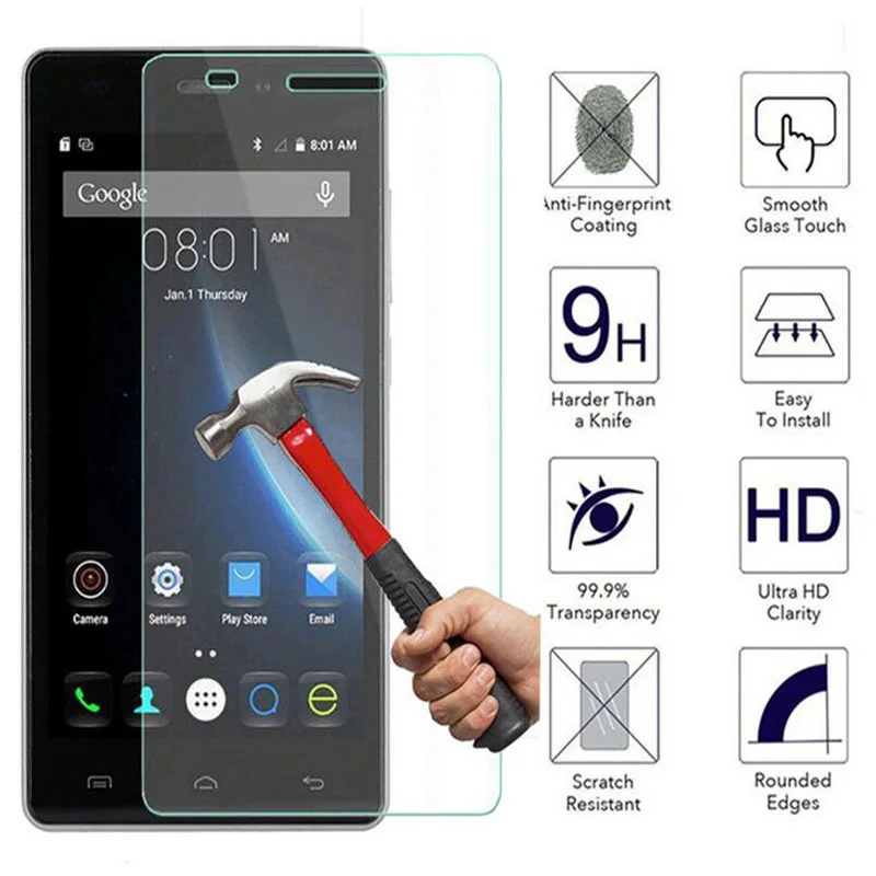 Защитная пленка из закаленного стекла 9H для Oukitel C13 C12 C11 Pro K5000 K6 K7 K8 U23 U22 U20