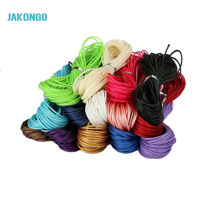 

1mm Black Weave Cord DIY Rope Thread for Jewelry Making