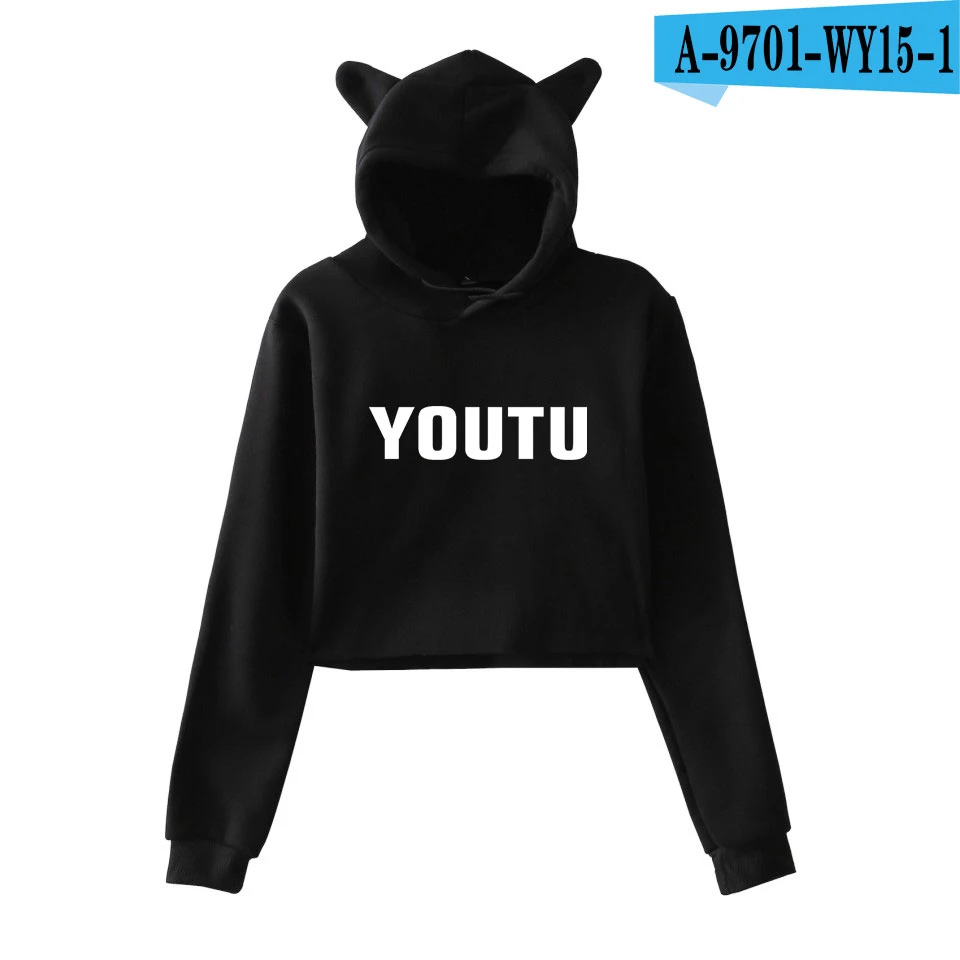 Black Shawn Mendes толстовки с длинным рукавом, укороченный топ Kawaii, женская одежда для девочек, топы, толстовки, повседневное Пальто Harajuku Kpop размера плюс 2XL - Цвет: Black