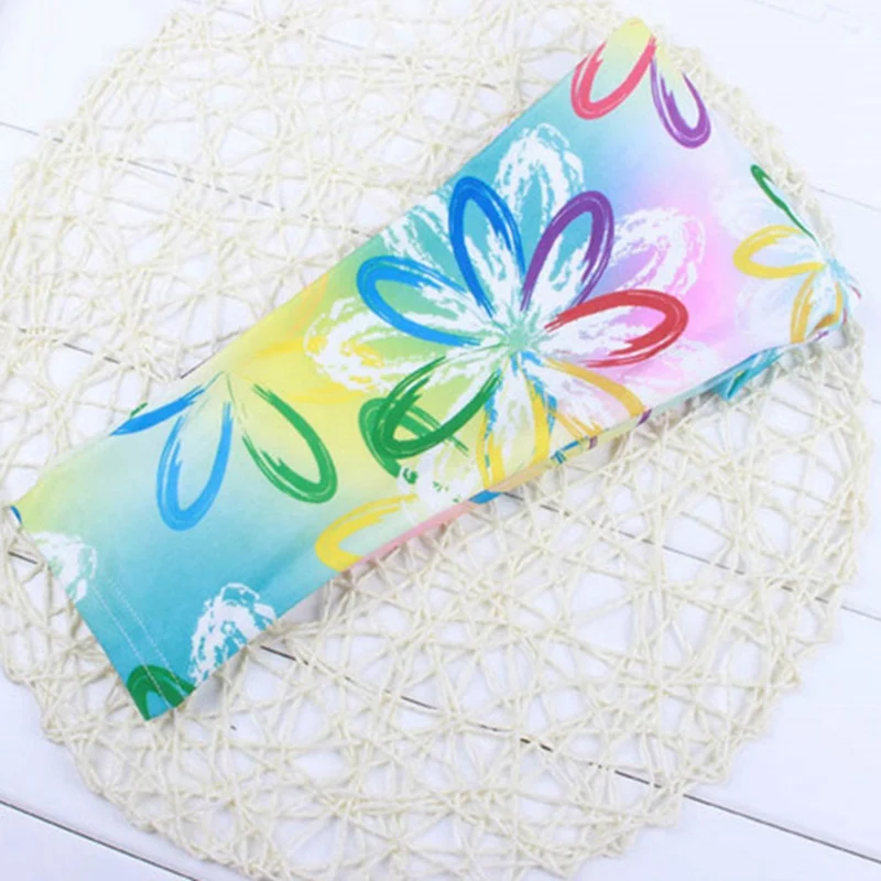 Лидер продаж летние леггинсы для девочек Детские обтягивающие брюки детские с