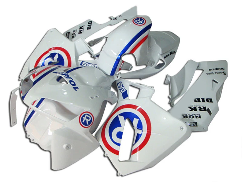 Набор обтекателей мотоцикла для CBR600RR F5 05 06 CBR 600RR 600 RR 2005 2006 ABS пластик белый
