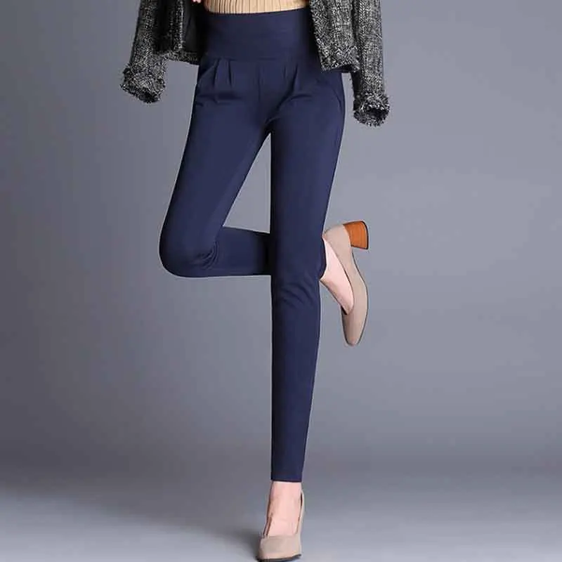 Women plus size harem pant lady full length leggings sexy high waist Spring Autumn Trousers red green black khaki pants | Женская одежда