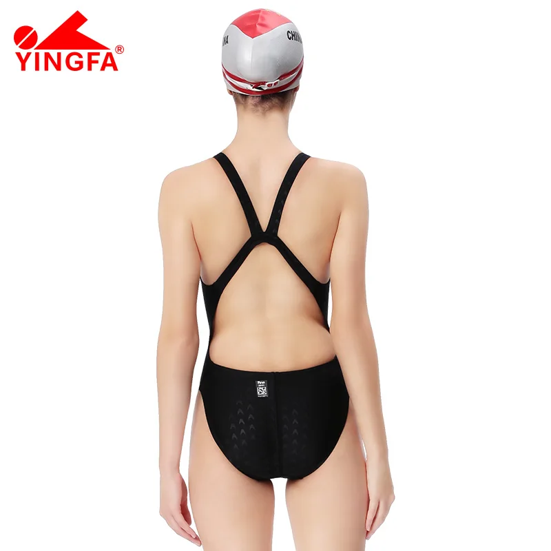 Цельный тренировочный костюм Yingfa fina водонепроницаемый устойчивый к коже женский