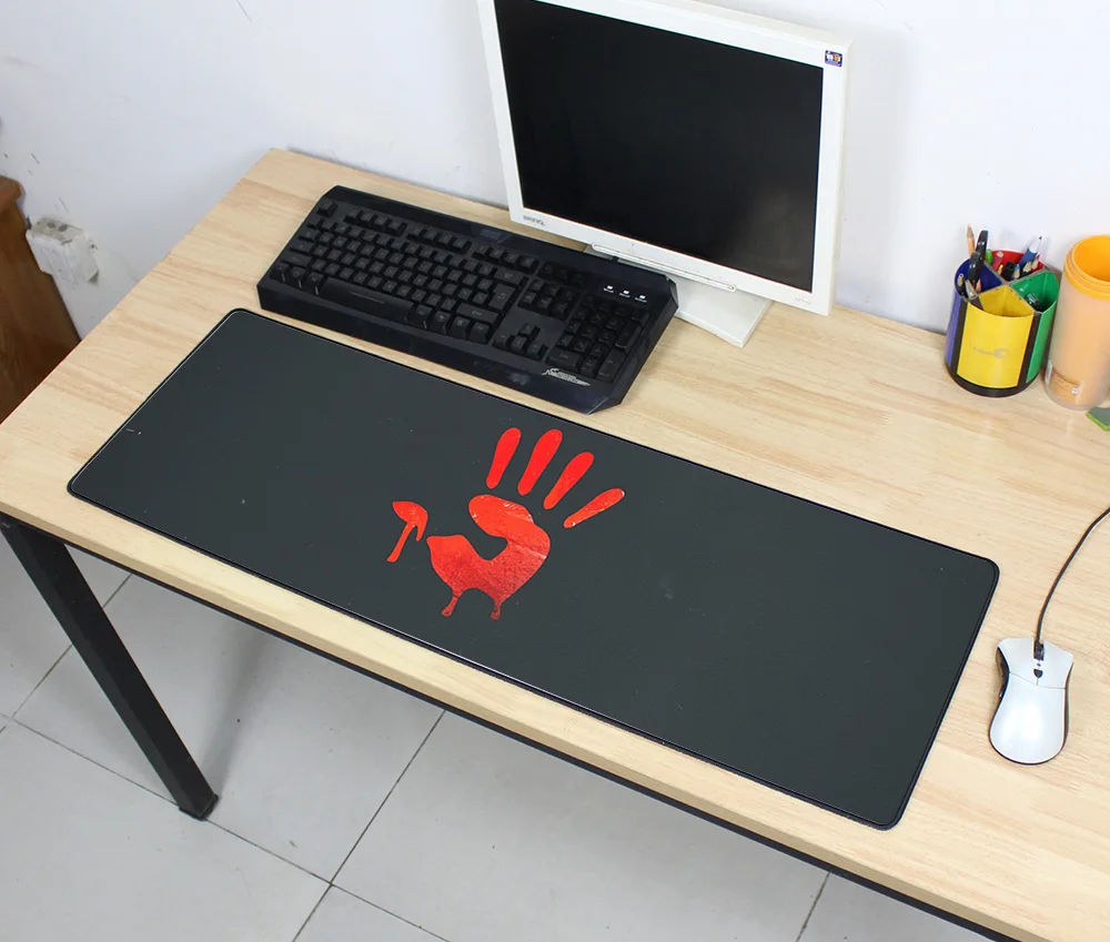 Коврик для мыши bloody pad computador gamer mause 900x300x2 мм коврик с большим массовым узором